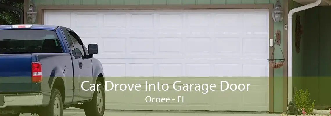 Car Drove Into Garage Door Ocoee - FL