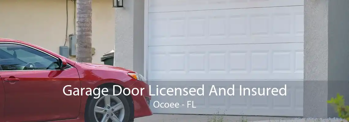 Garage Door Licensed And Insured Ocoee - FL