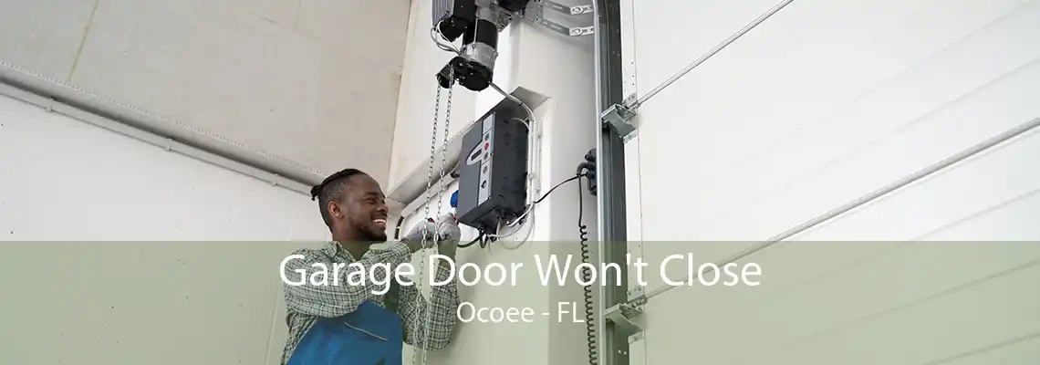 Garage Door Won't Close Ocoee - FL