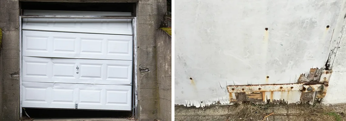 Rotten Commercial Garage Door Repair in Ocoee, FL