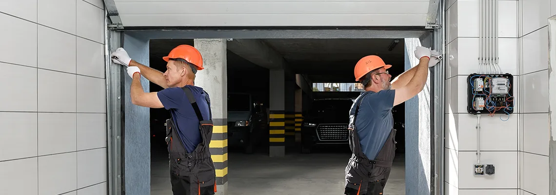 Wooden Garage Door Frame Repair in Ocoee, Florida